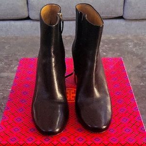 Tory Burch Gigi Logo Heel Boot